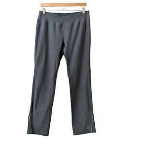 Nike Fit Dry Women's Pants Large 12 14 Blue Gray Stretchy Athletic Gym‎ Workout